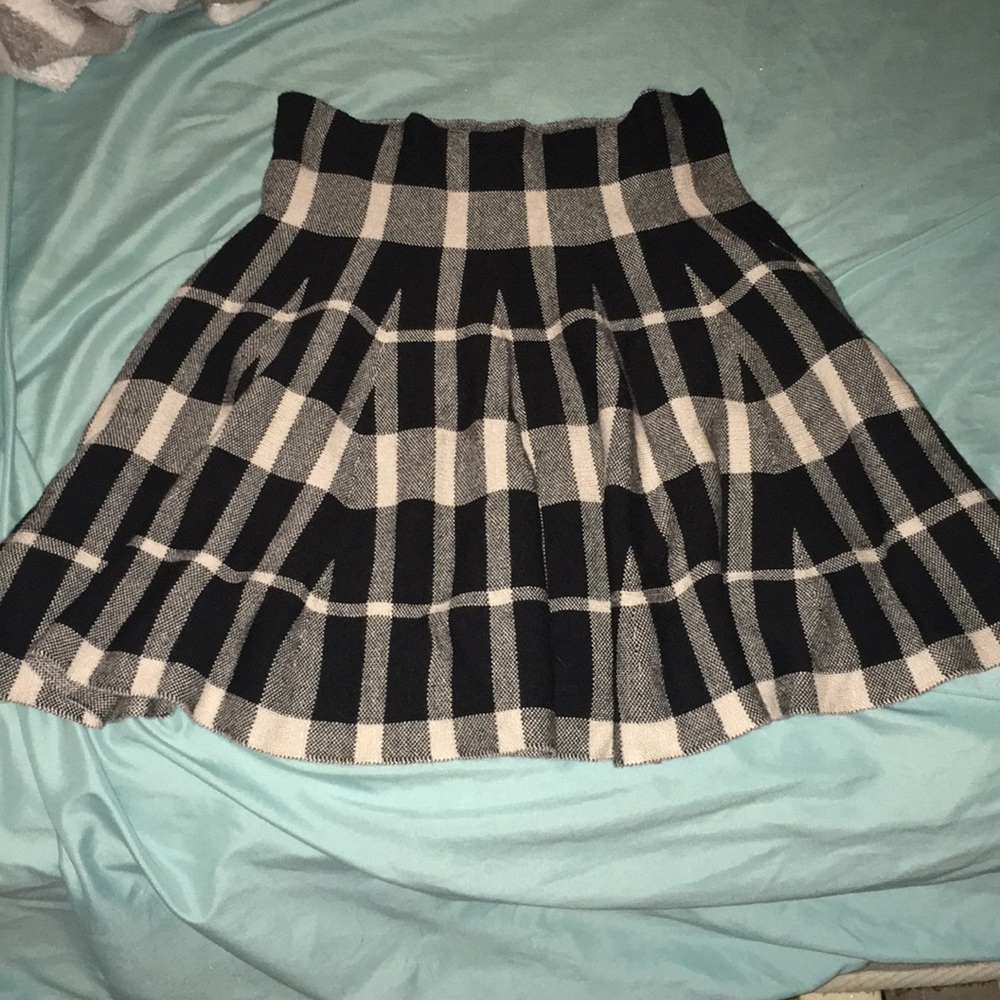 Black and Beige skirt